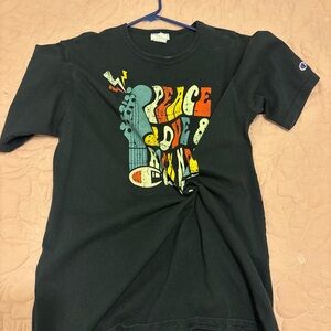 Champion Black Graphic T-Shirt